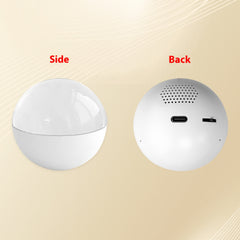 Fashionable And Personalized Electronic Ball Video Player 3D Video Crystal Ball DIY Memory Art Glass Ball Lamp Spherical Pixel Display 2.7inchs Screen 4GB Videos Player For Gift
